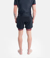 Academy + Black & Maroon Hybrid Shorts Shorts