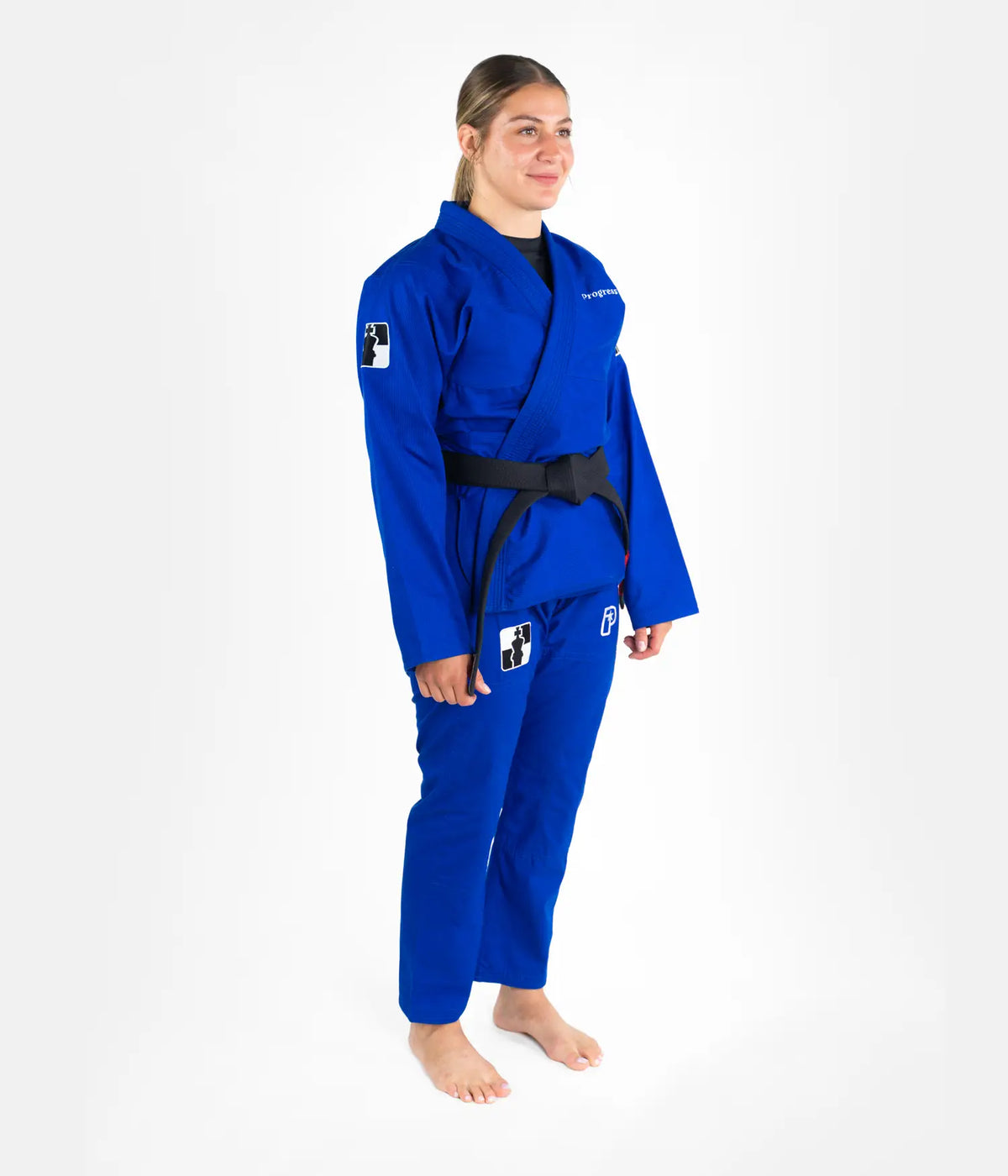 Women's Checkmat Official Gi - Blue Kimono F1
