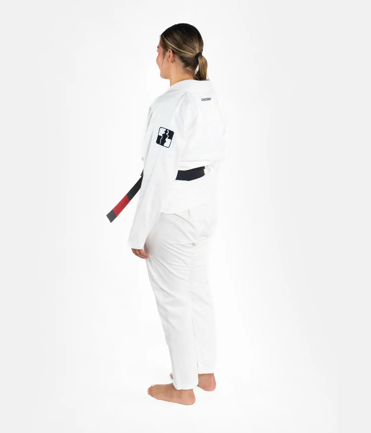 Women's Checkmat Official Gi - White Kimono