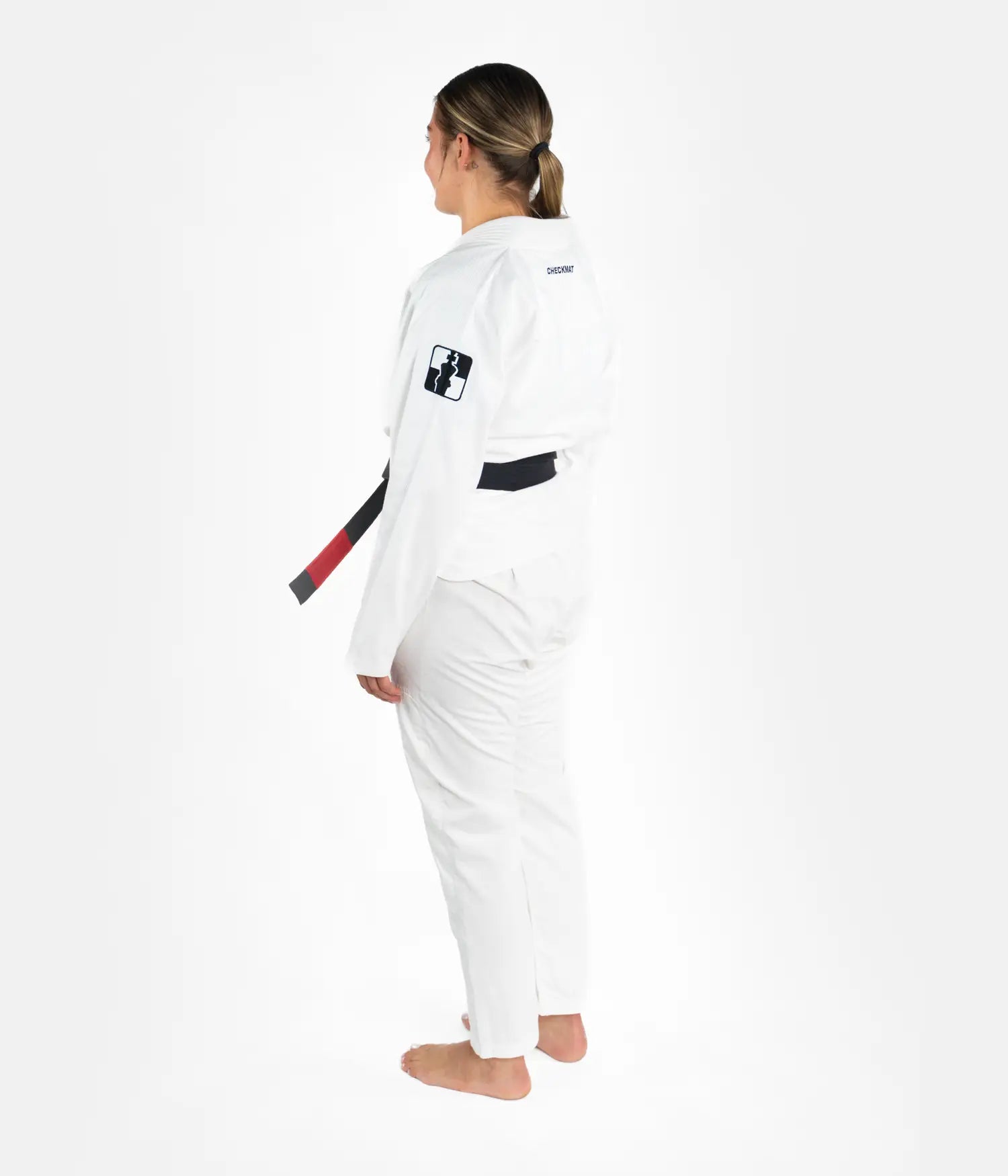 Women's Checkmat Official Gi - White Kimono