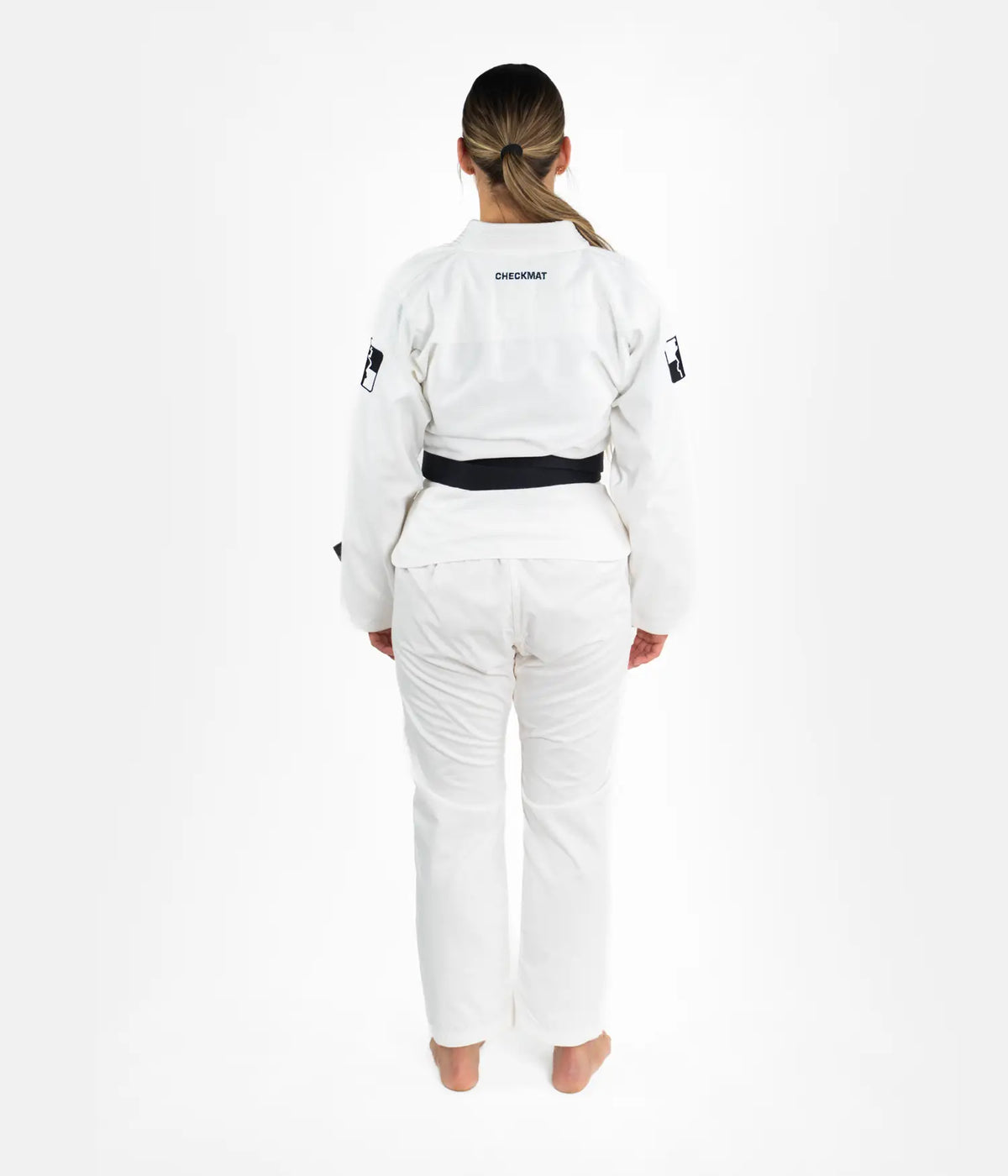 Women's Checkmat Official Gi - White Kimono