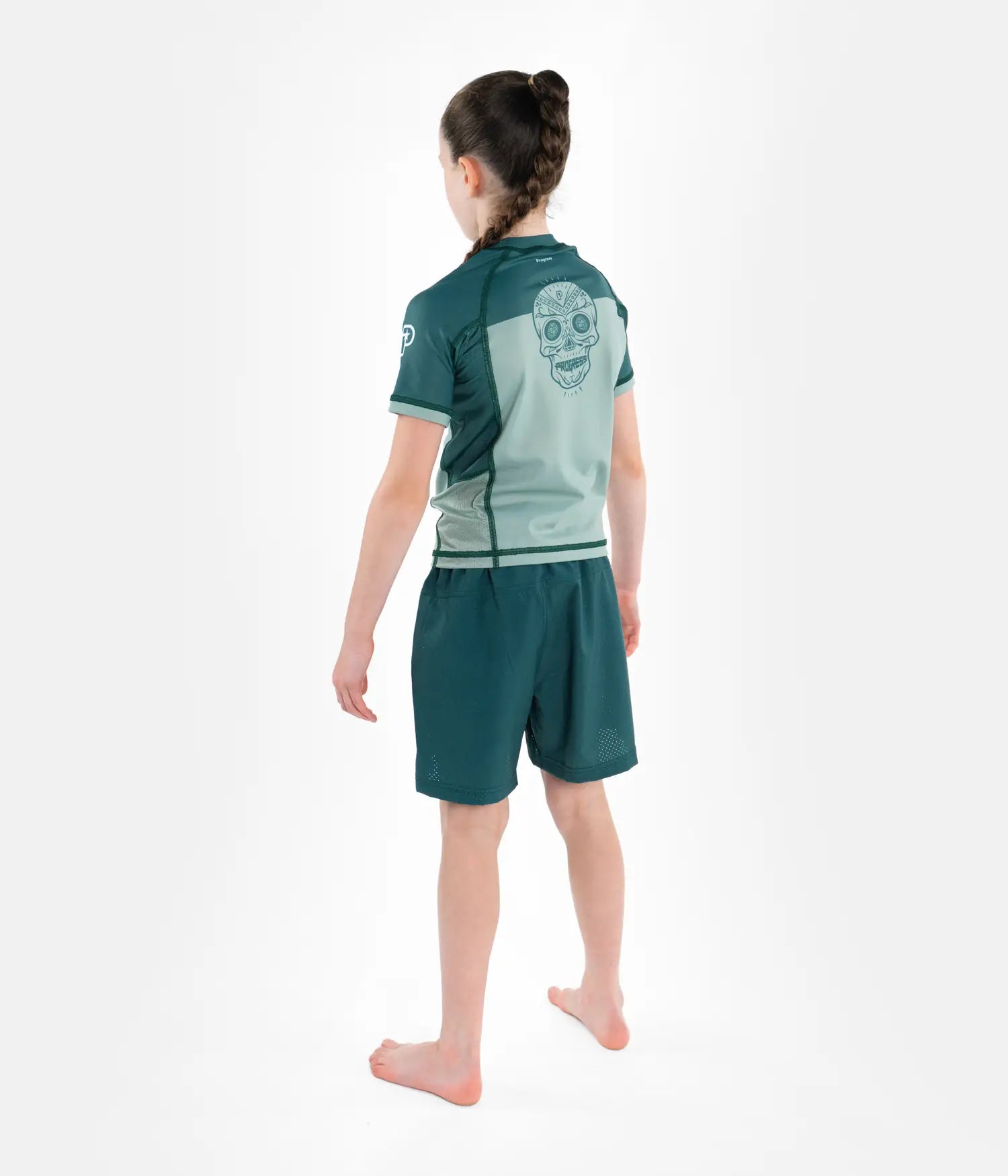 Calavera Kids Rashguard - Olive Rashguard