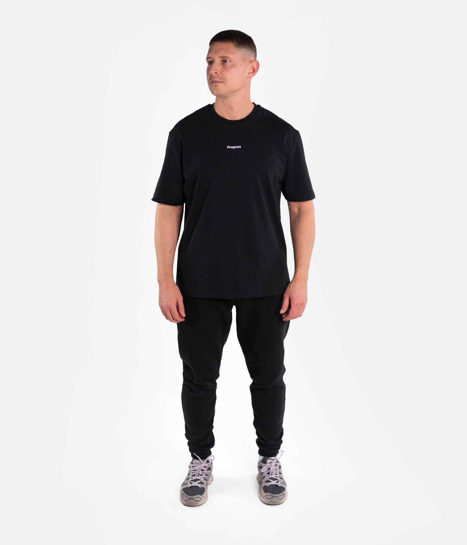 Eagle Oversized Tee - Black