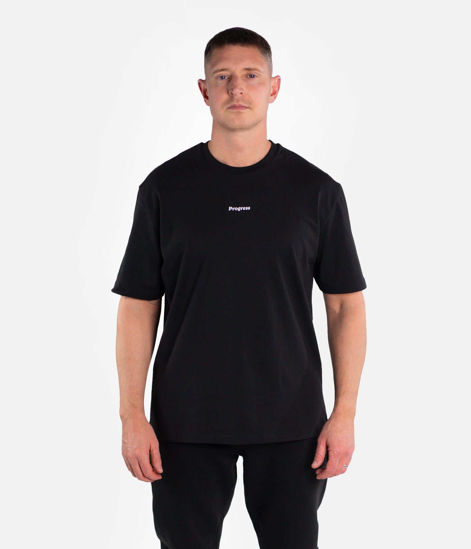 Eagle Oversized Tee - Black