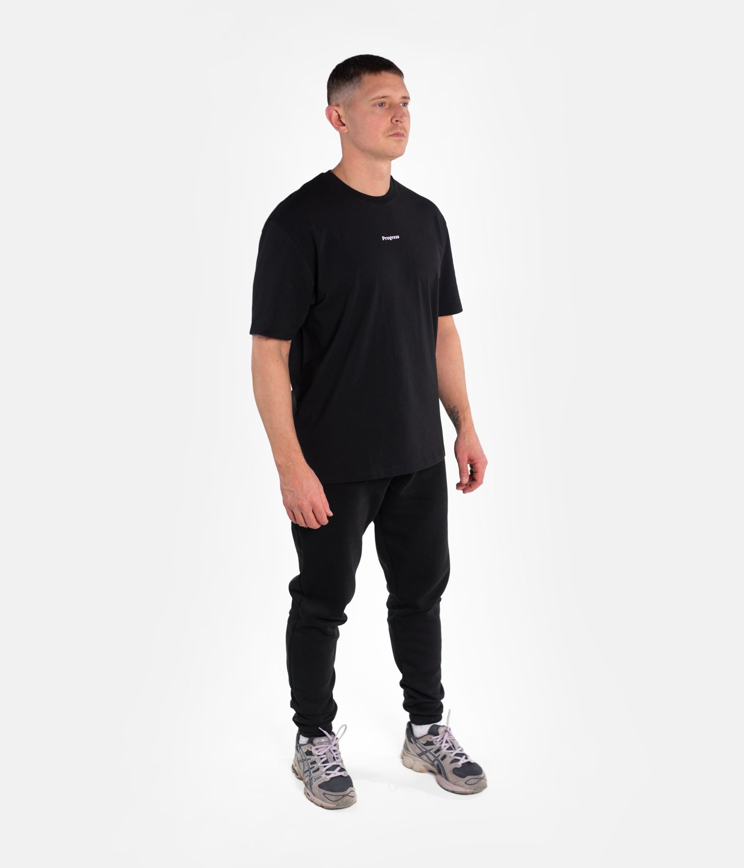 Eagle Oversized Tee - Black