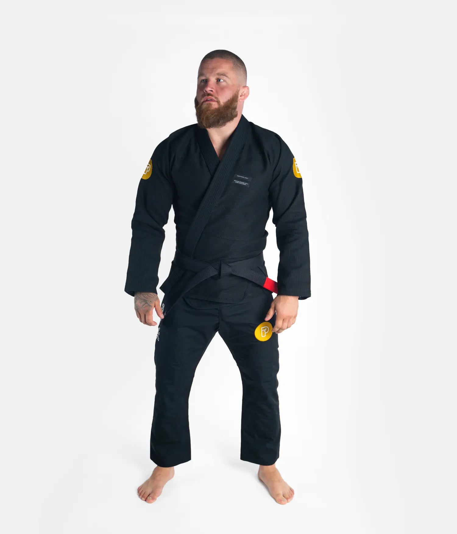 Featherlight Lightweight Competition Gi - Black Kimono