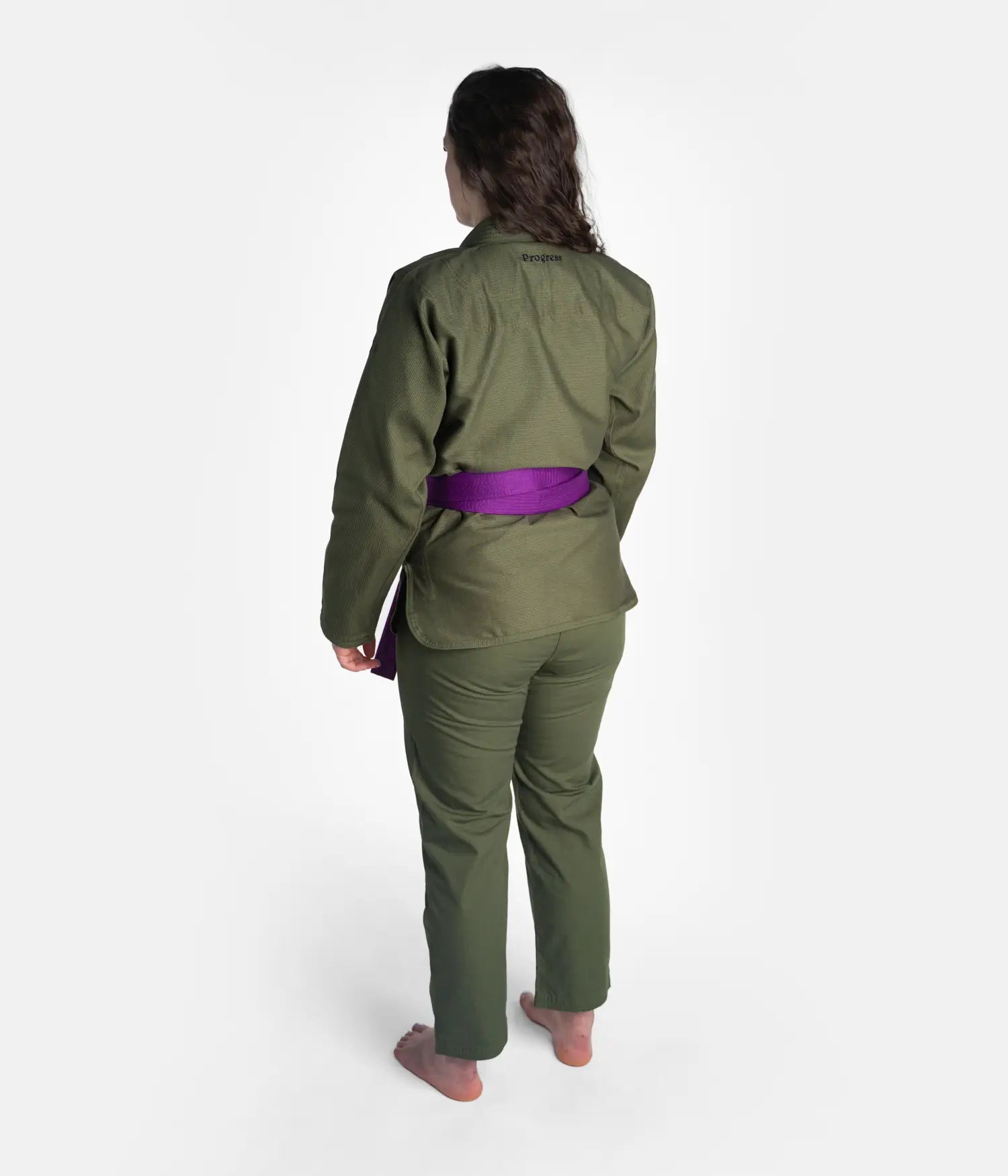 Women's Academy Gi - Forest Green (with FREE Whitebelt) Kimono