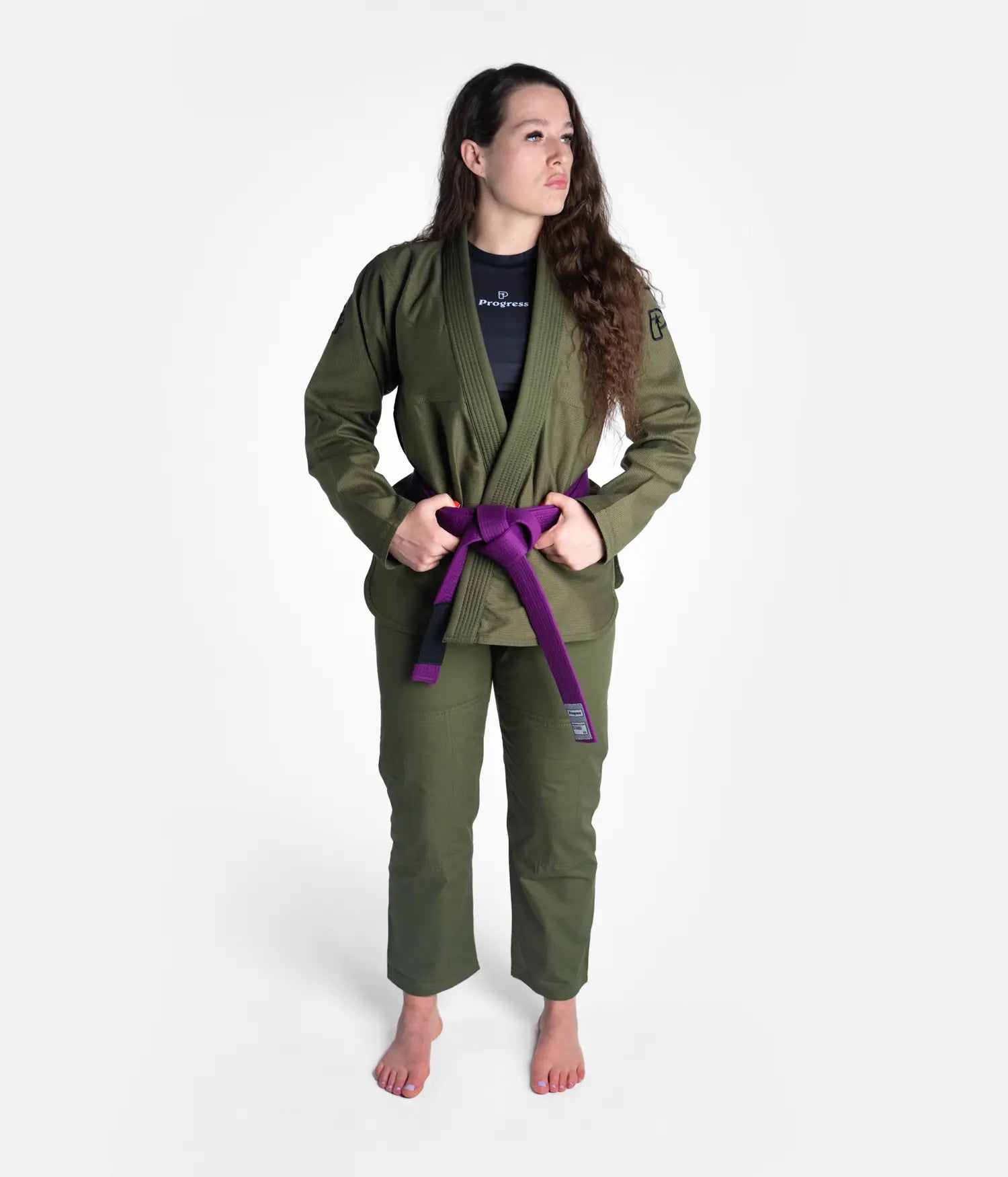 Women's Academy Gi - Forest Green (with FREE Whitebelt) Kimono