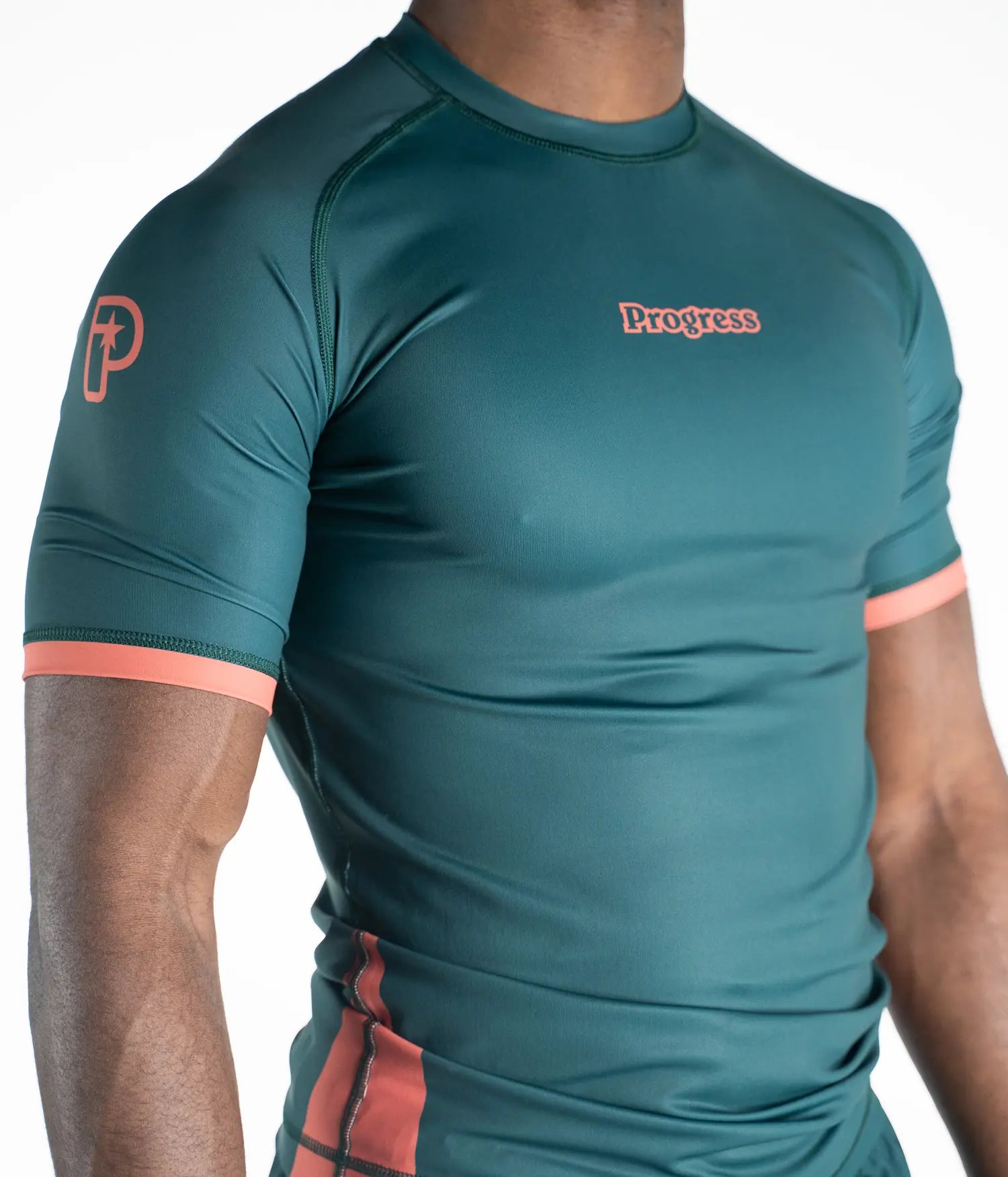 Academy + Deep Forest Green Rashguard Rashguard