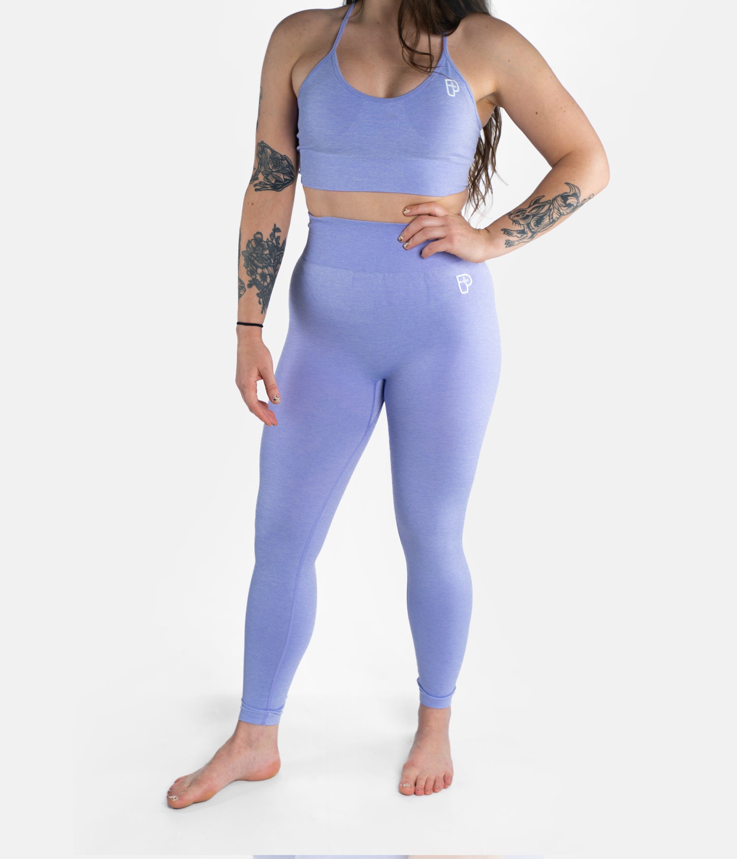 Eira Ladies Seamless Leggings - Lilac