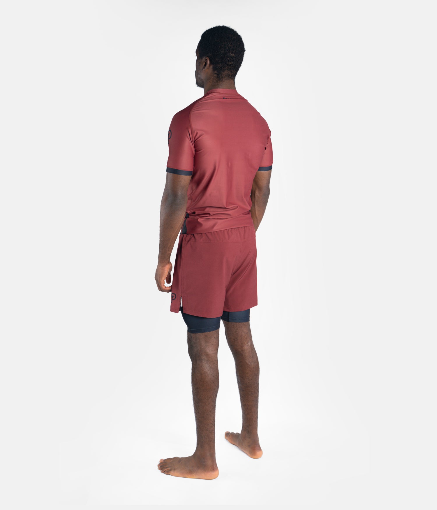 Academy + Maroon & Black Rashguard