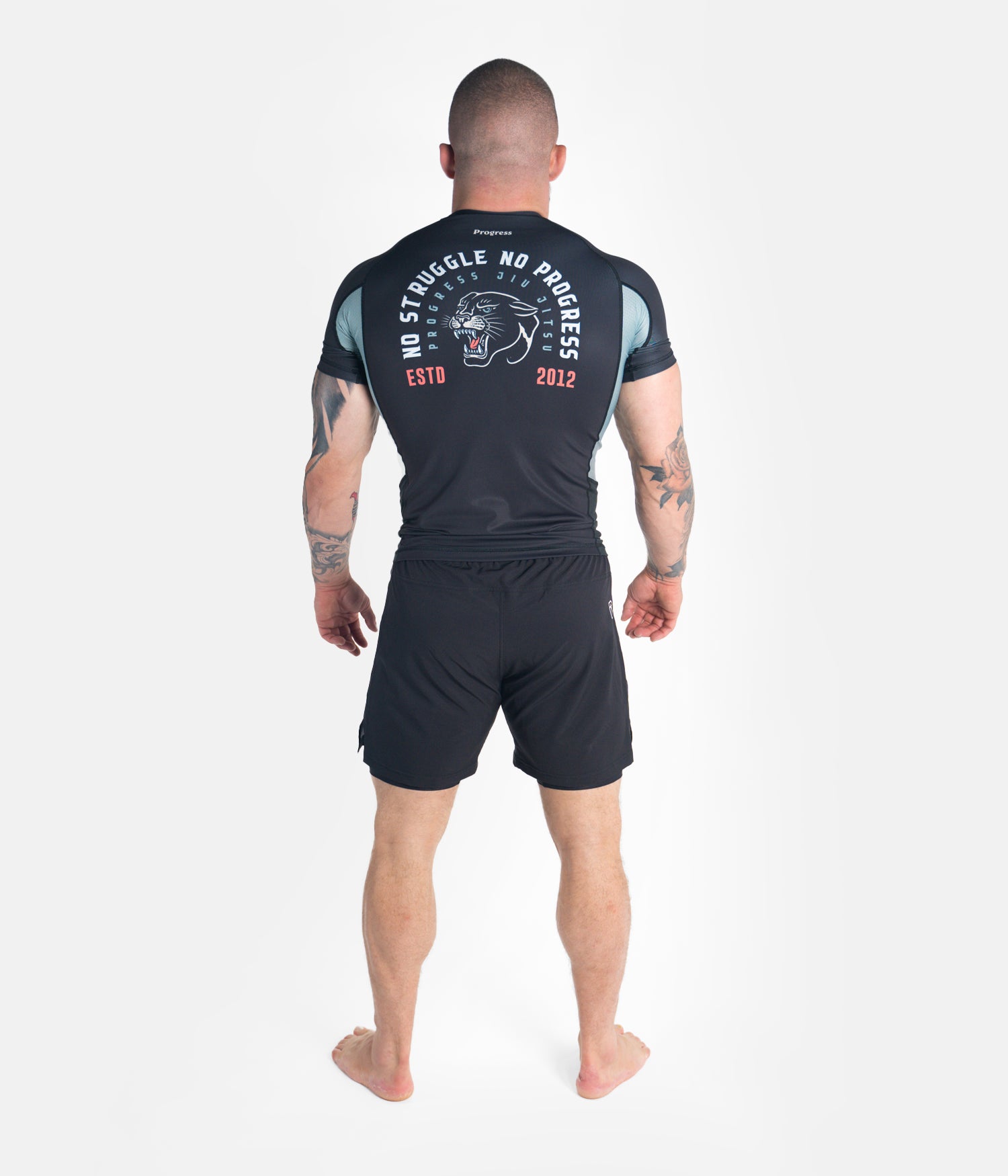 The Panther Rashguard - Black