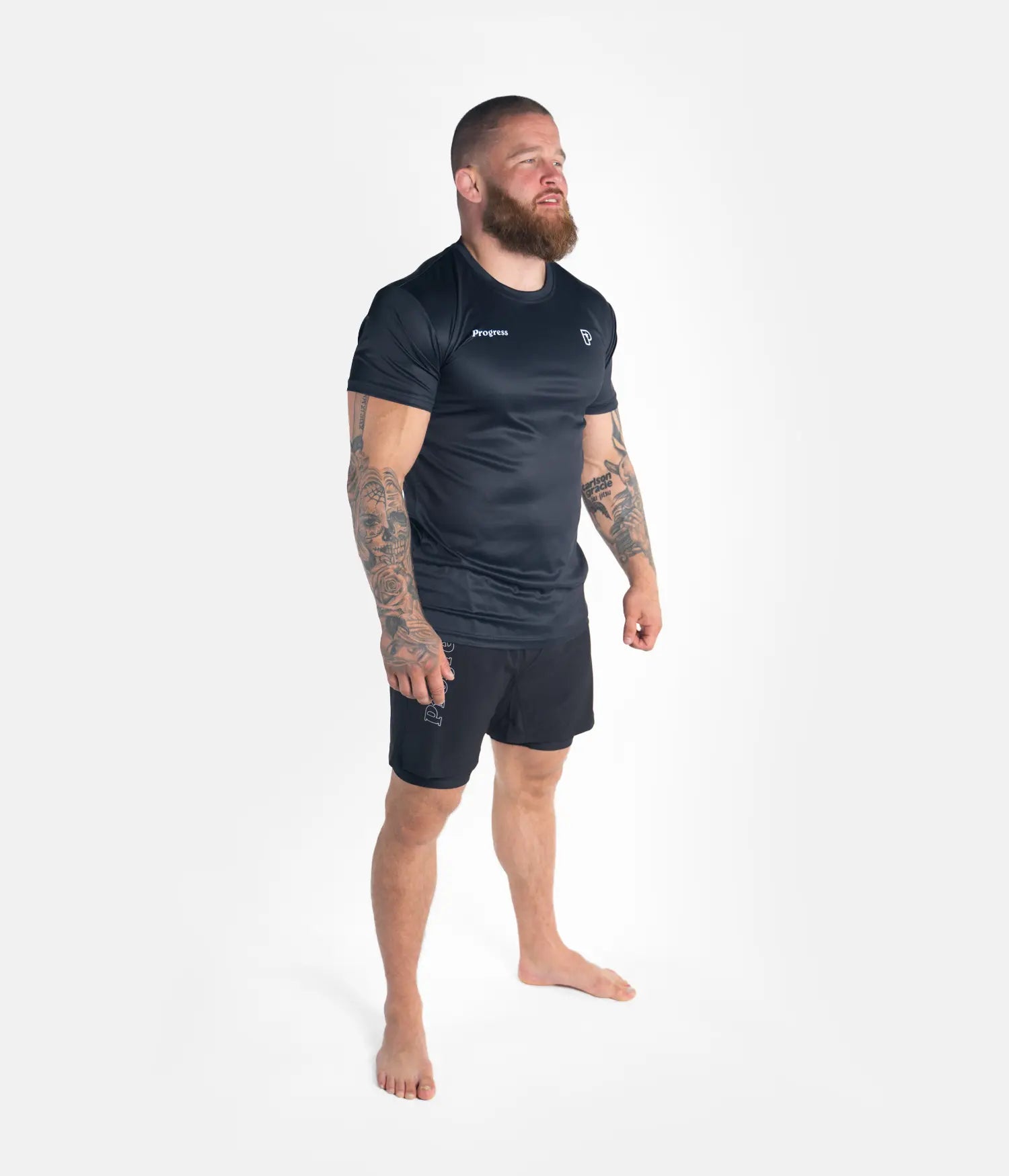 Rolling Tee - Black Rashguard