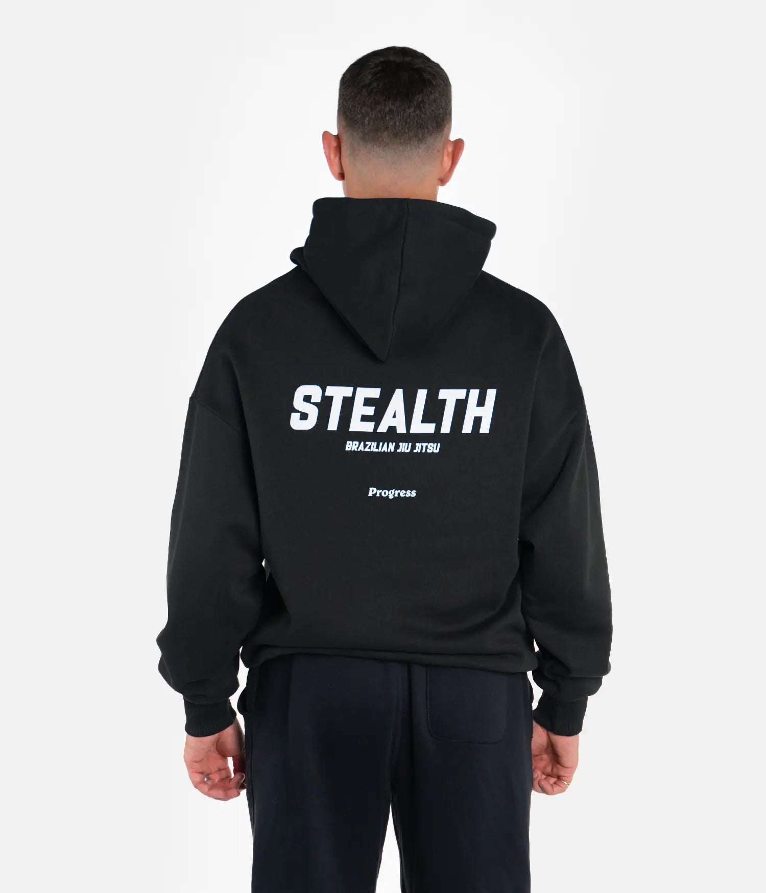 Stealth Oversized Hoodie - Black Hoodie XS