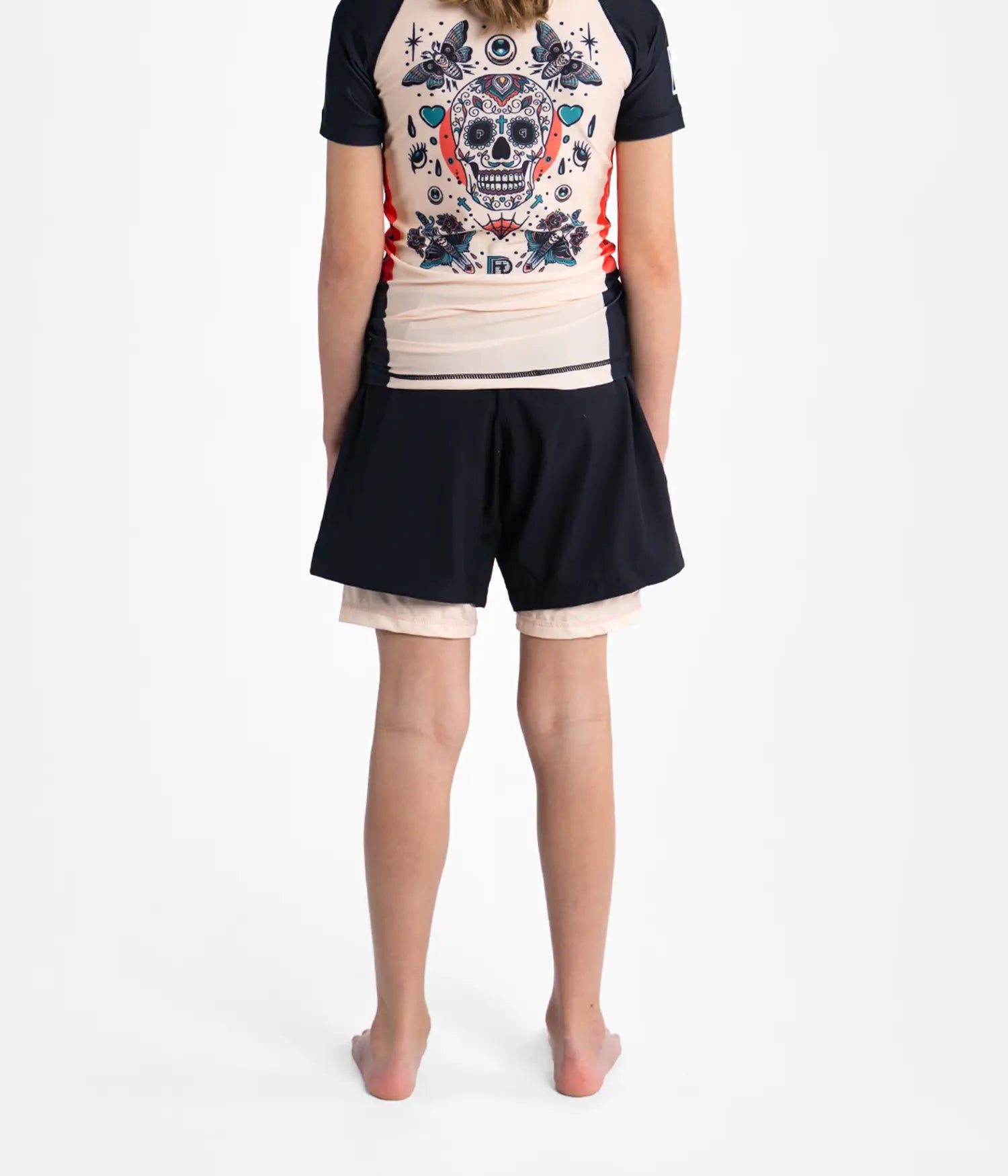 Kids Sugar Skull Hybrid Shorts Shorts