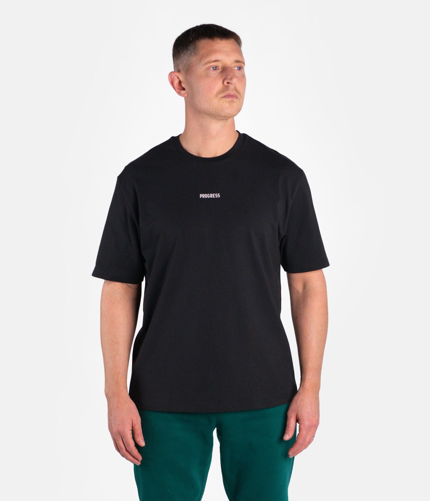 The Panther Oversized Tee - Black