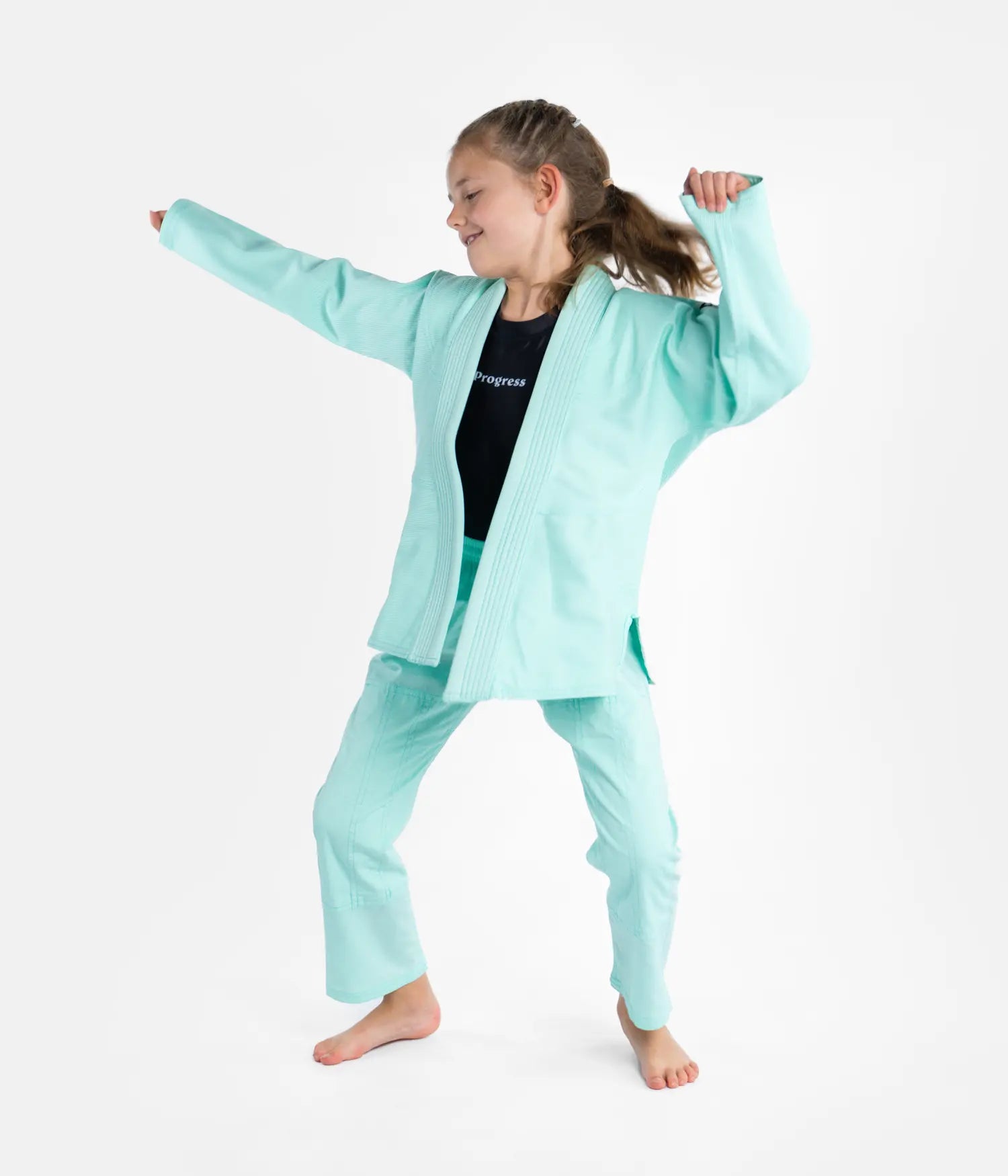 Kids Academy Gi - Teal (with FREE Whitebelt) Kimono