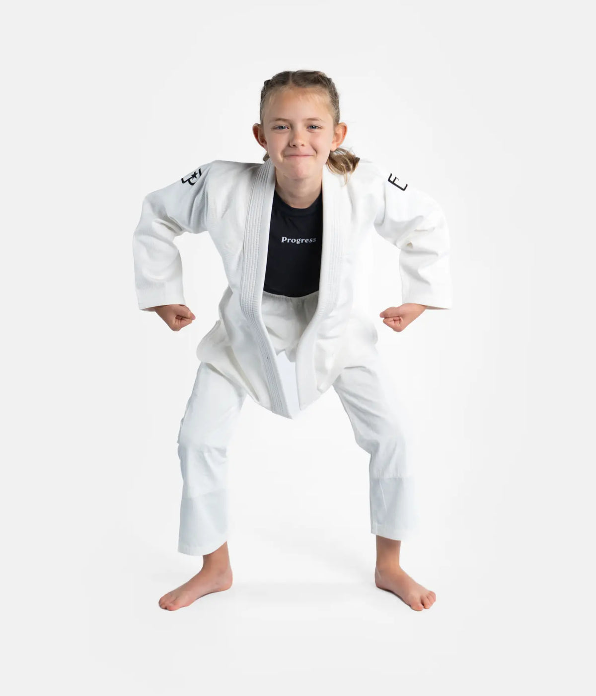 Kids Academy Gi (with FREE Whitebelt) - White Kimono