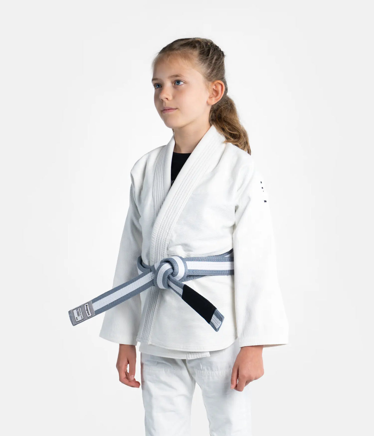Kids Academy Gi (with FREE Whitebelt) - White Kimono