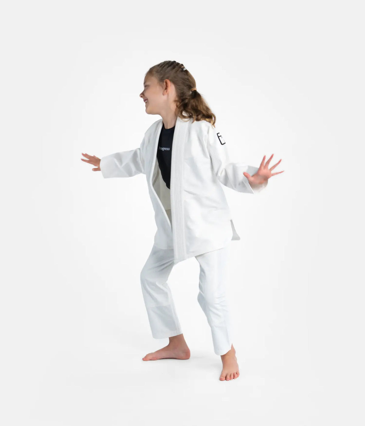 Kids Academy Gi (with FREE Whitebelt) - White Kimono