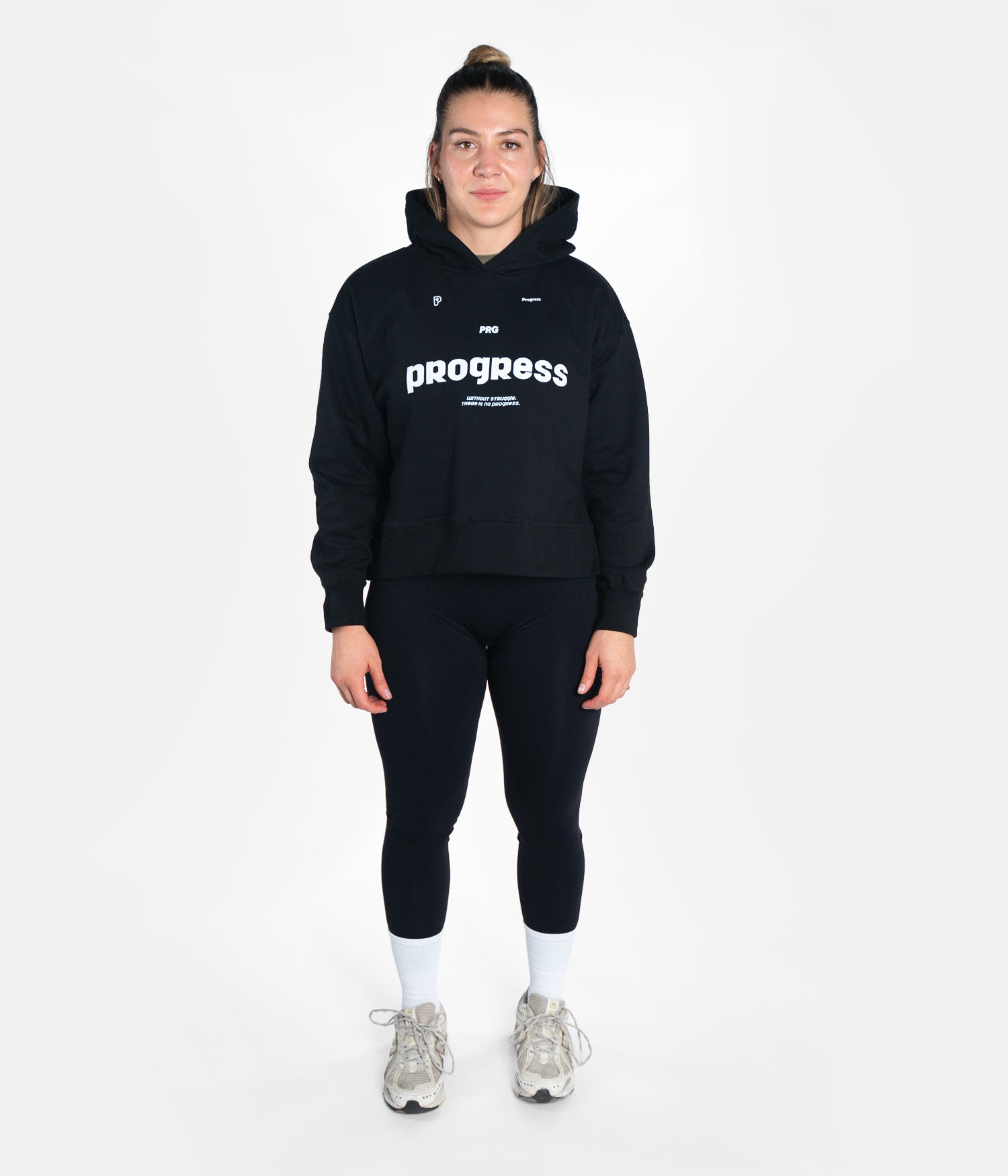 PRG Women’s Vital Cropped Hoodie - Black Hoodie