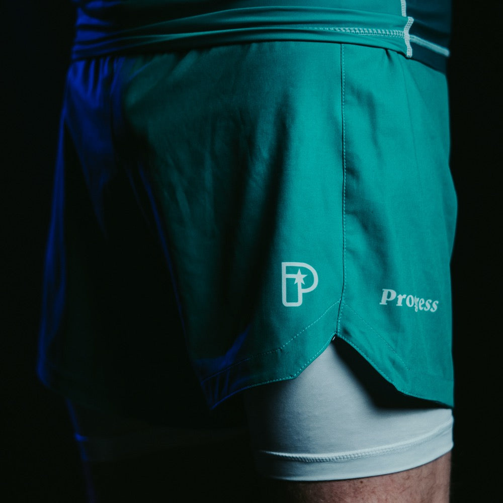Profile Hybrid Shorts - Jungle Green – Progress Jiu Jitsu UK
